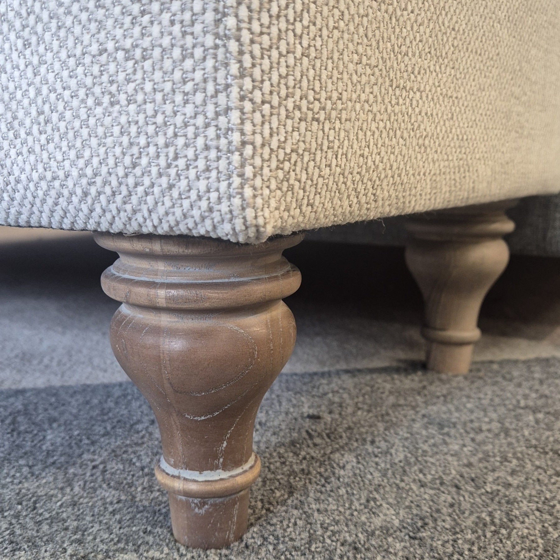 Cara Blanket Box - Cream