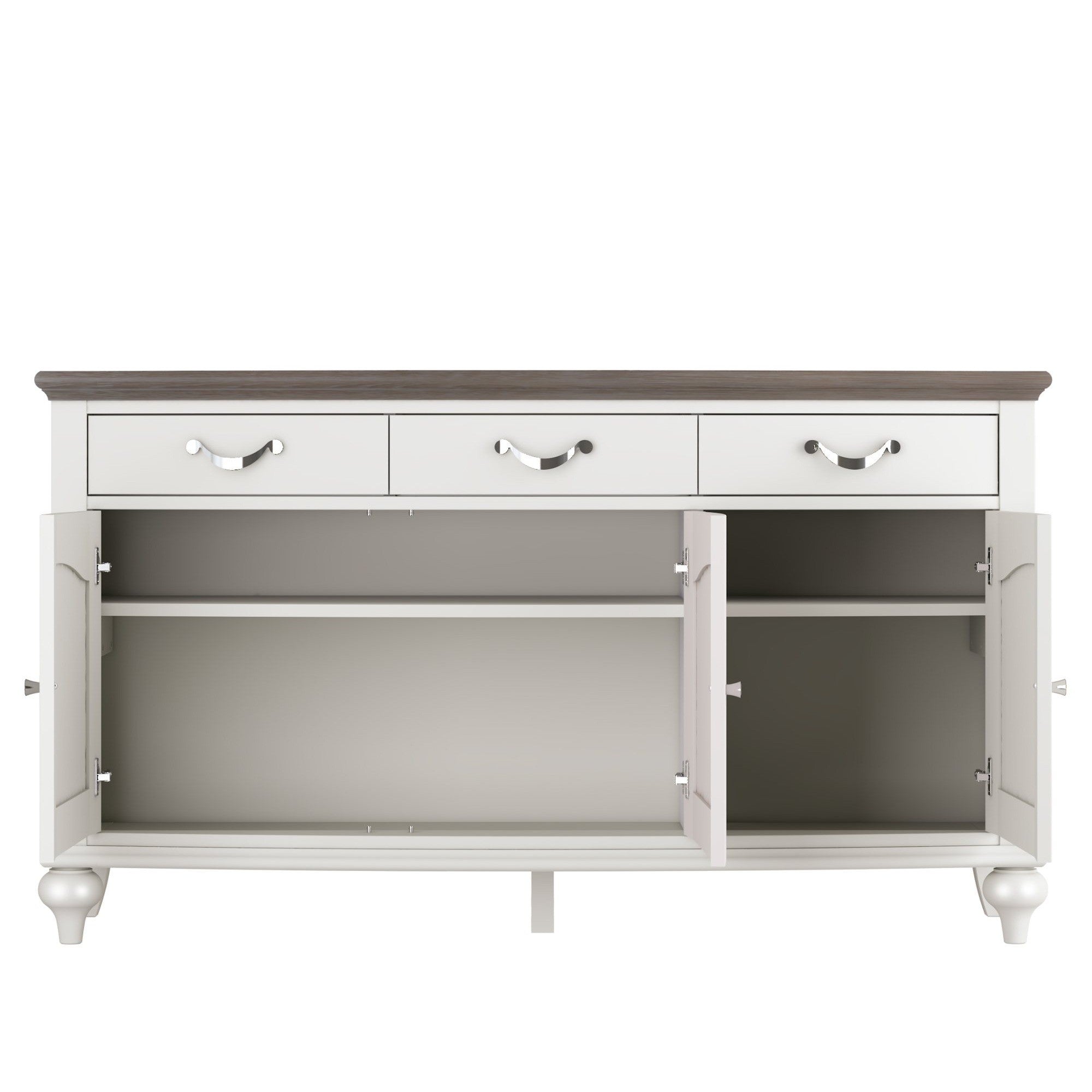 Montreux Large Sideboard - Soft Grey