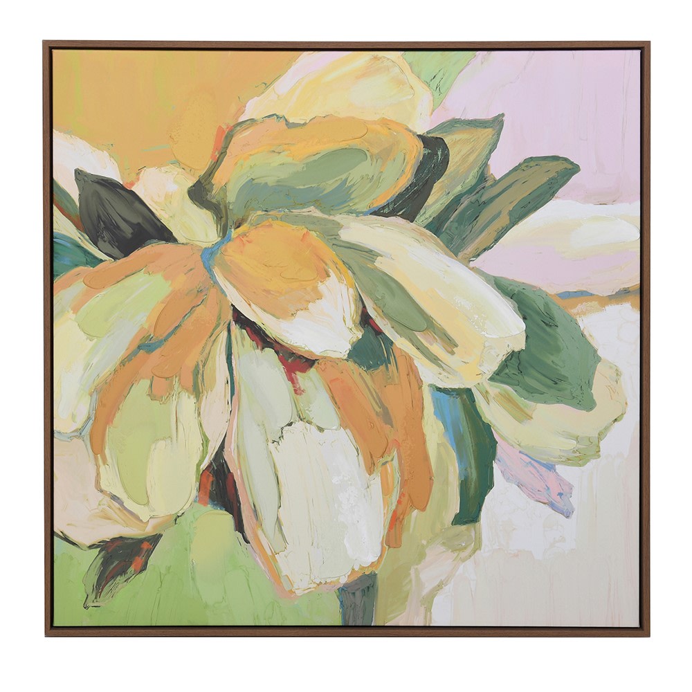 Peaonia Floral Medium Picture