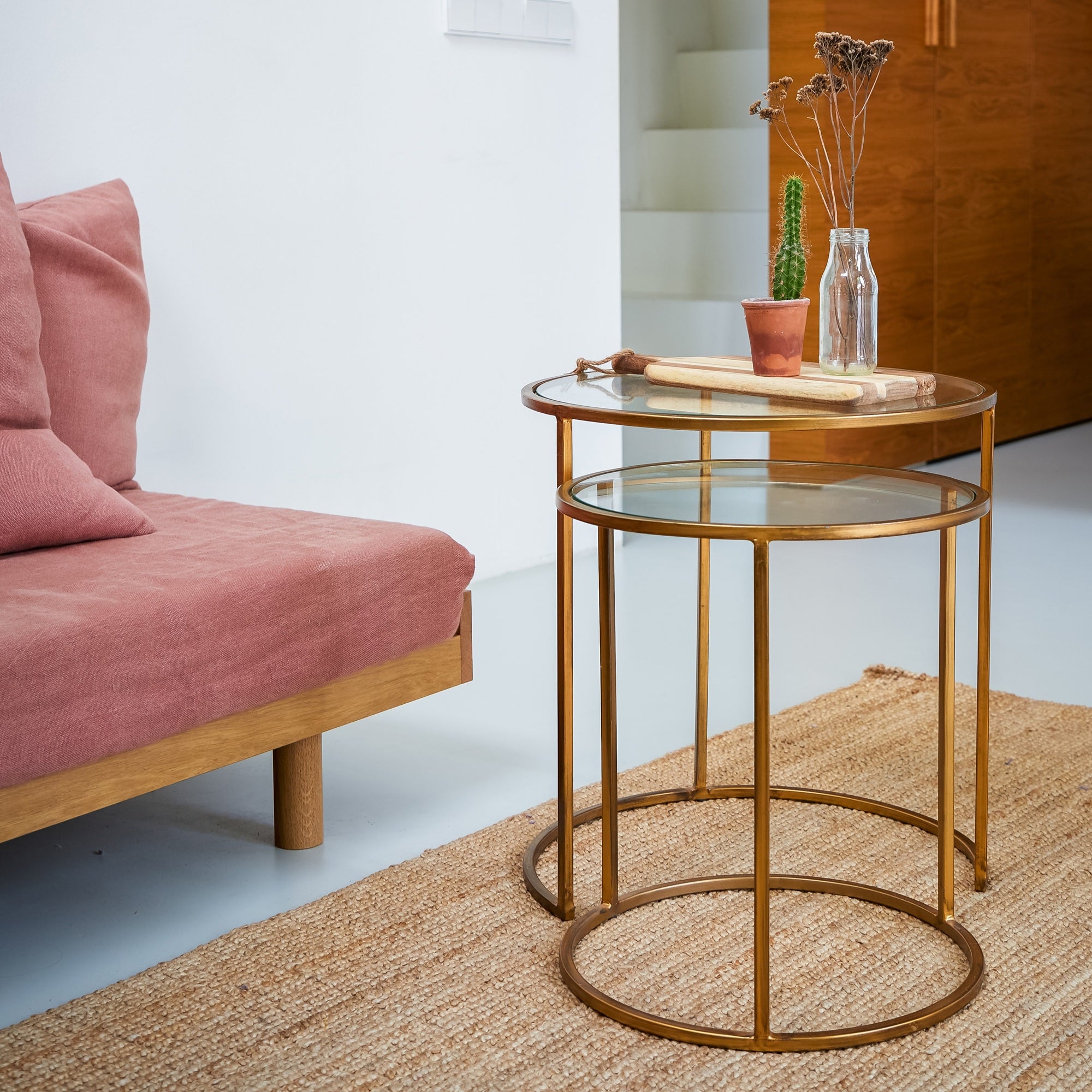 DUARTE Set of 2 Side Tables