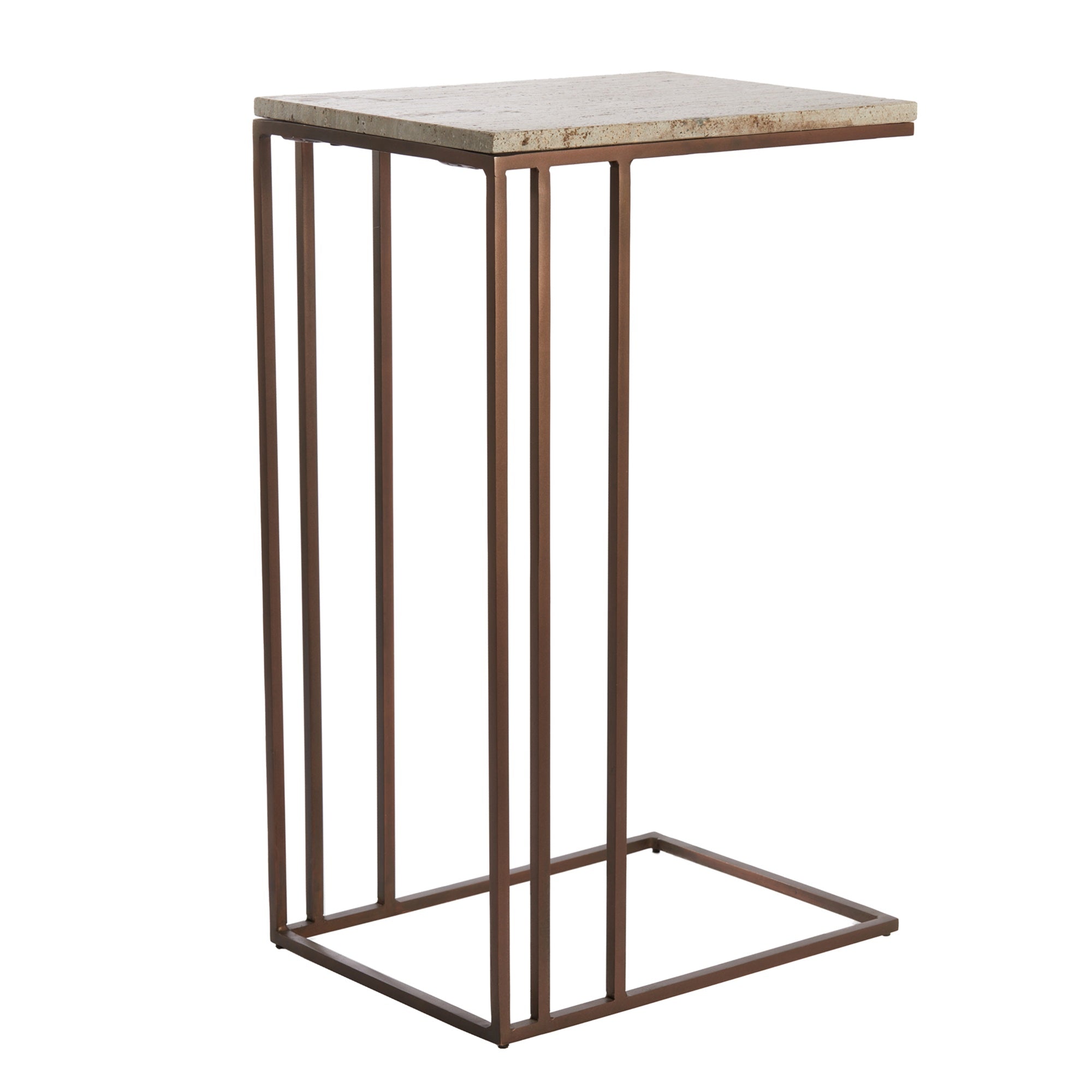 ROSHAN Supper Table Brown Stone