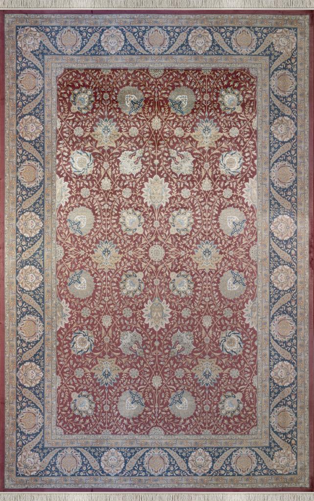 Vendome Rich Red Classic Rug