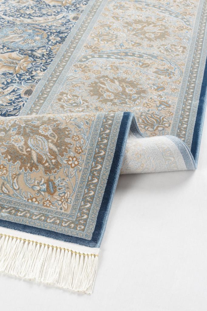 Vendome Palace Blue & Gold Rug