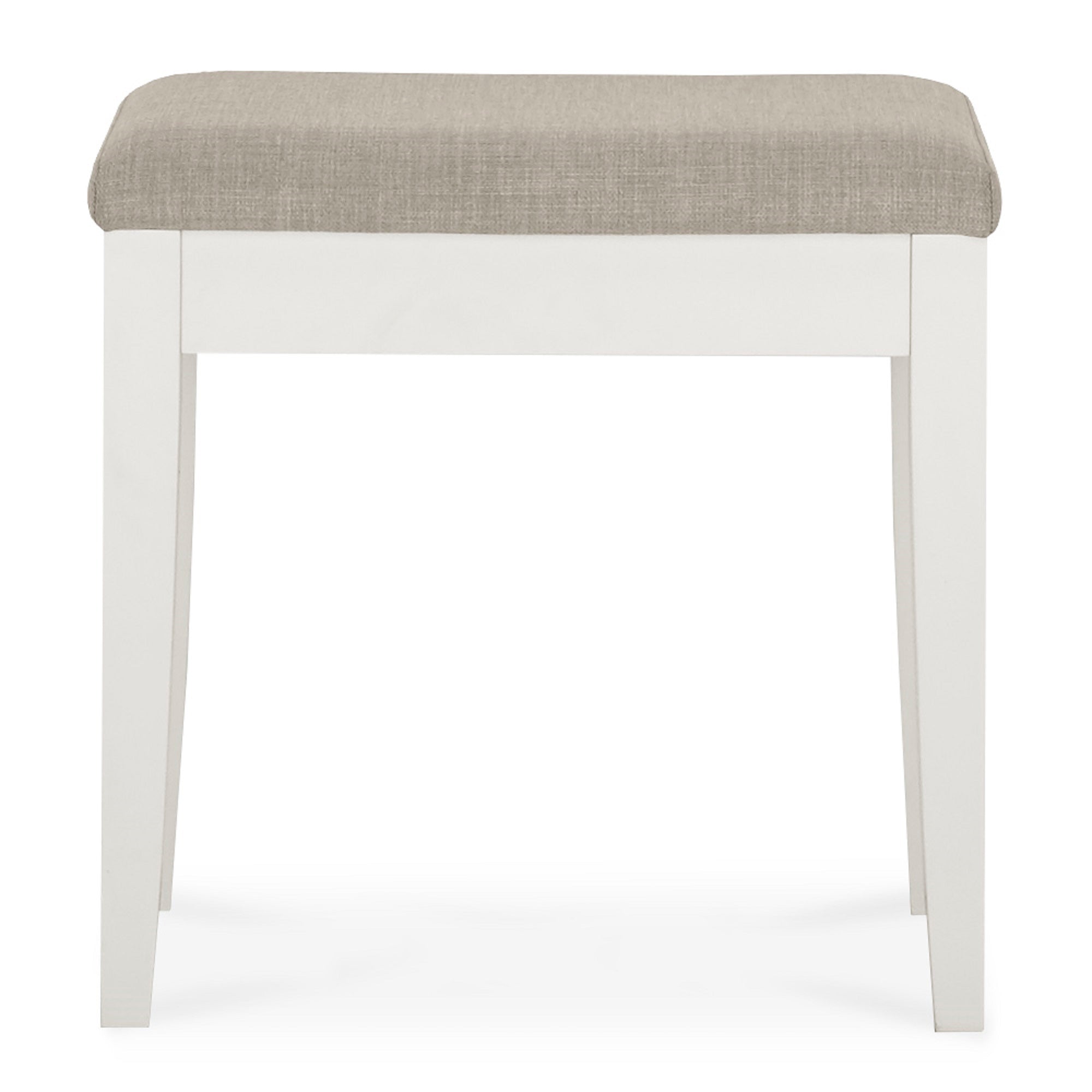 Ashby White Bedroom Stool