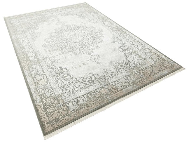 Aura Grey Champagne Rug