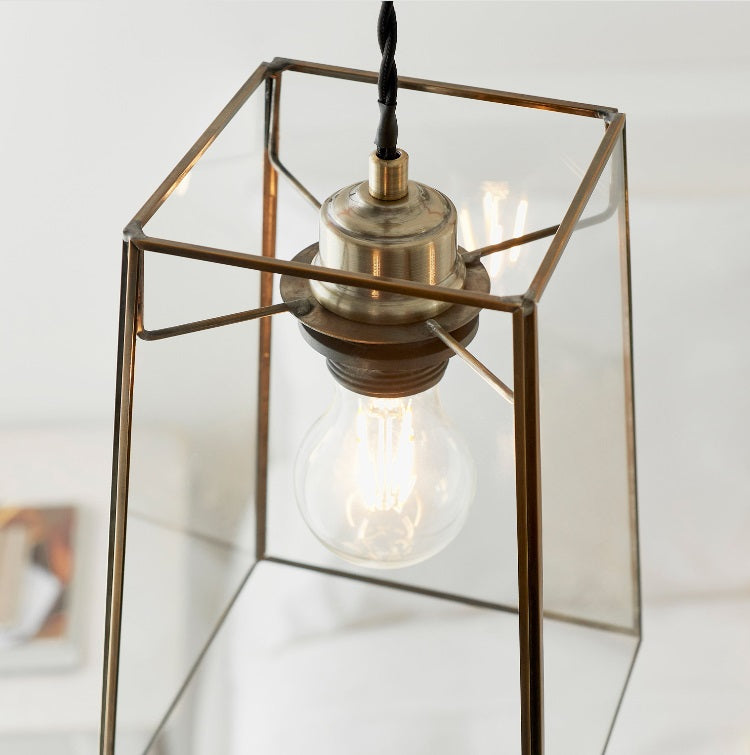 Beau Pendant Light Brass