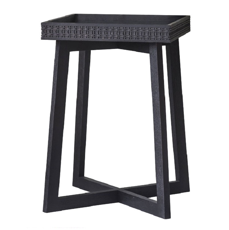 Black store boho nightstand