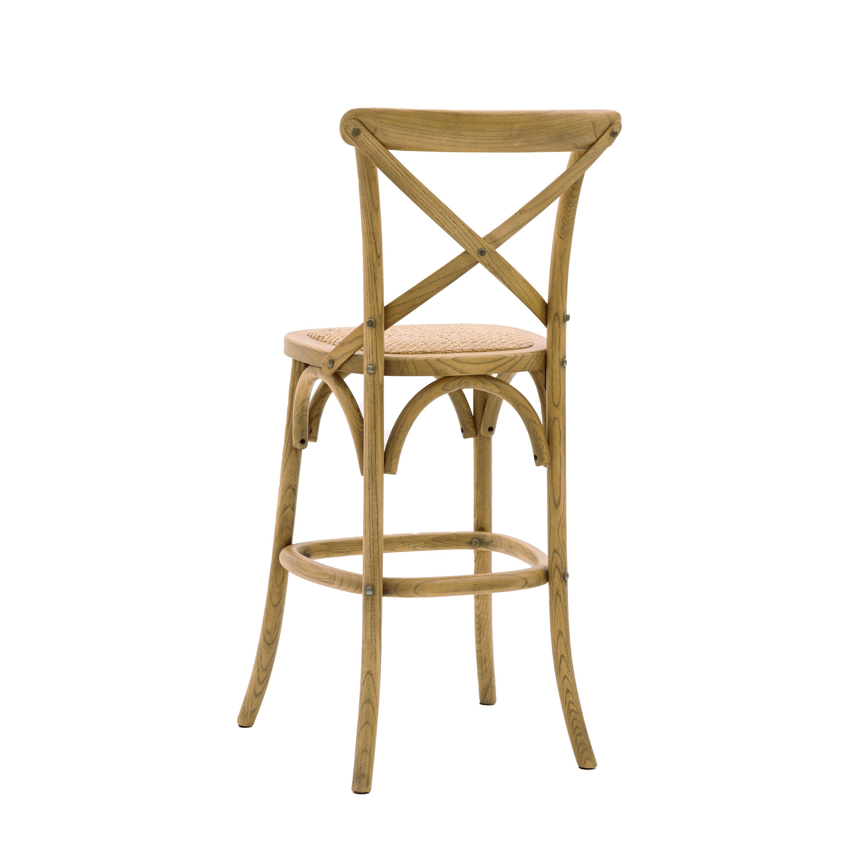 Cafe Natural Rattan Counter Stool