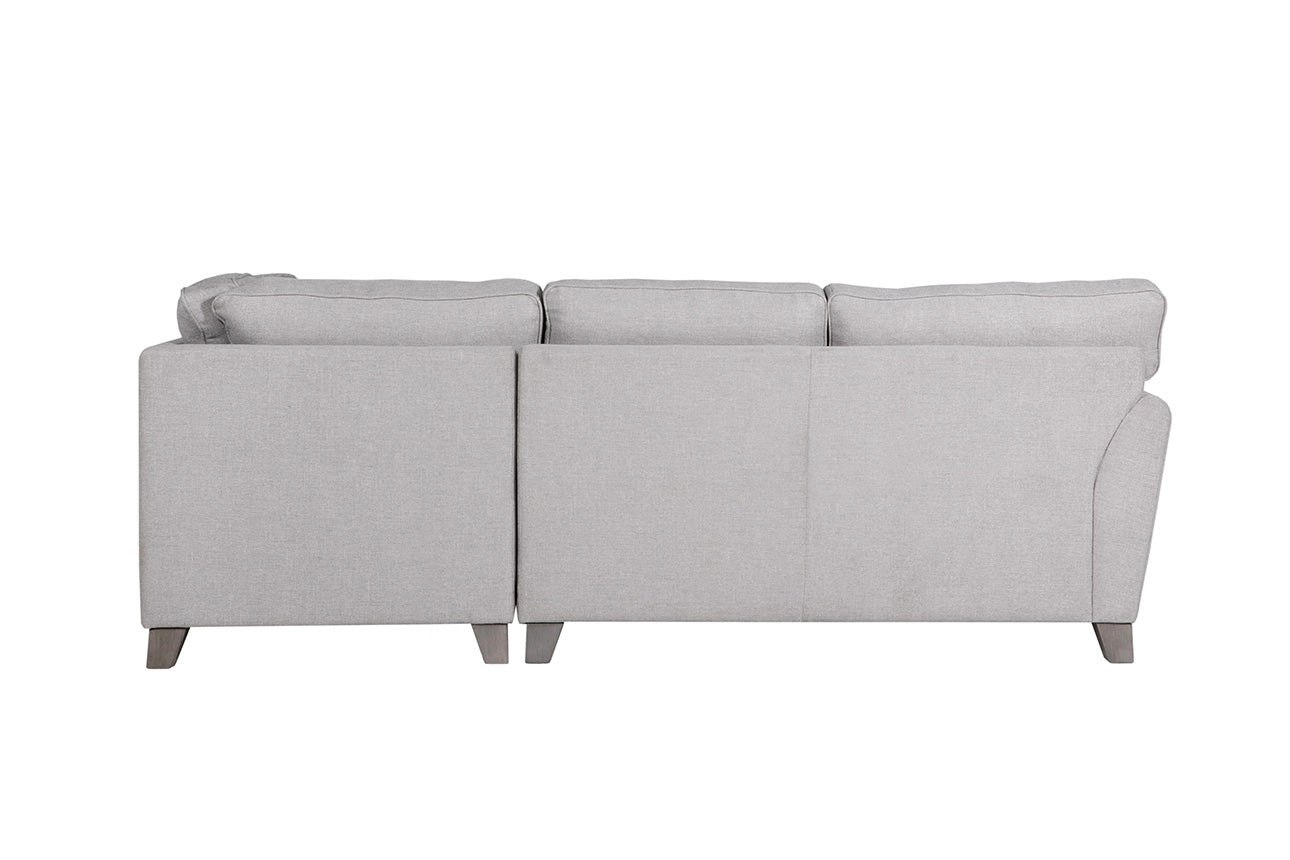 Cantrell Grey Corner Sofa