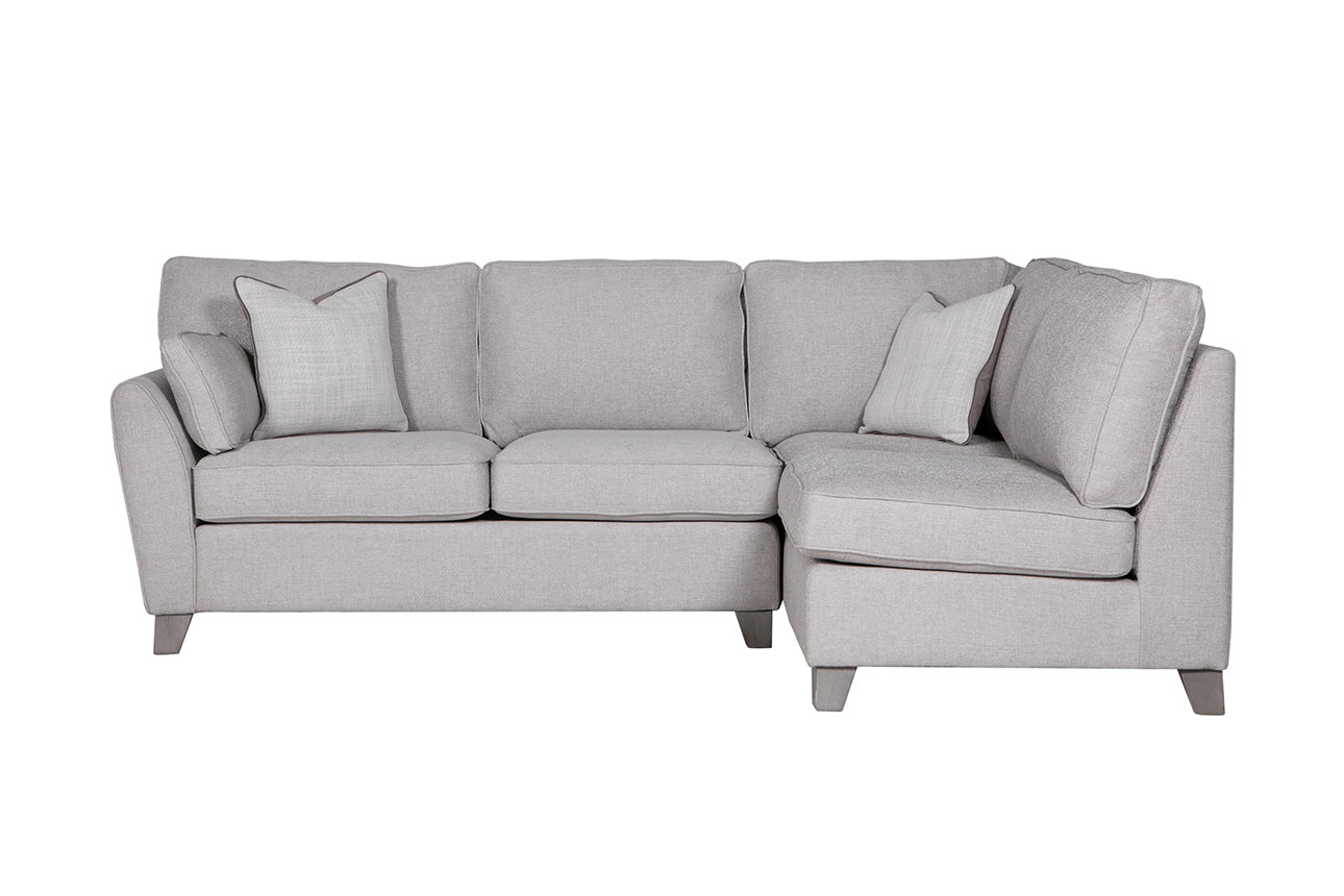 Cantrell Grey Corner Sofa