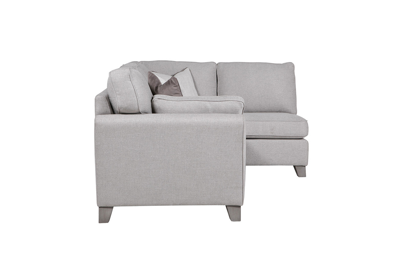 Cantrell Grey Corner Sofa