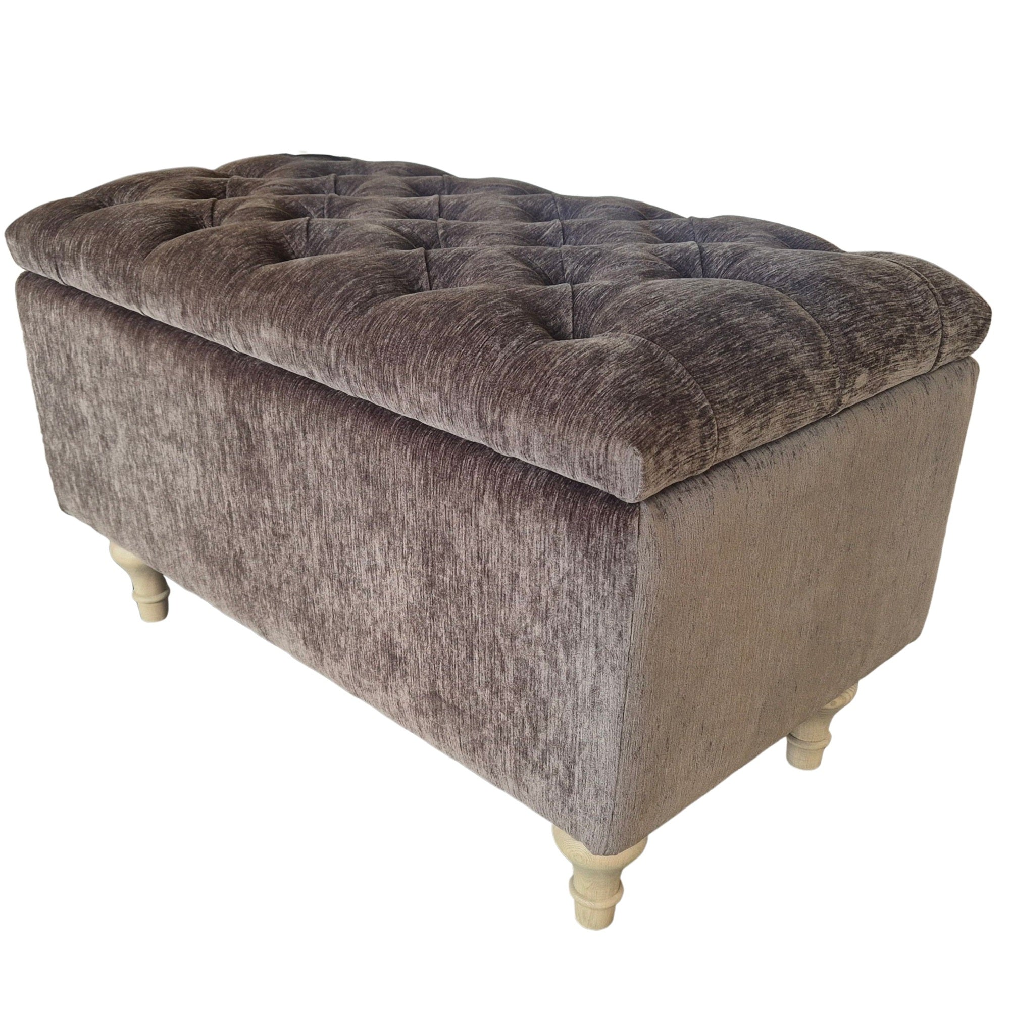 Cara Blanket Box - Brown