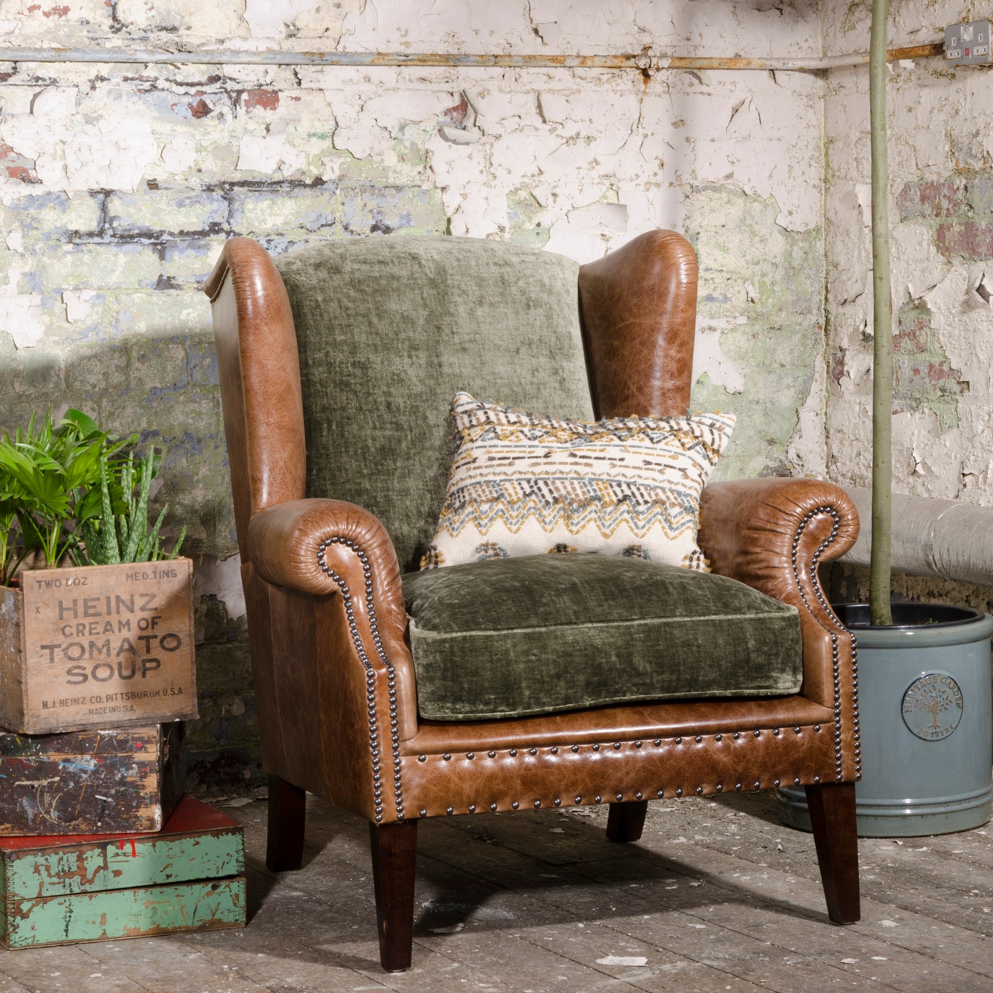 Constable Wing Armchair By Tetrad