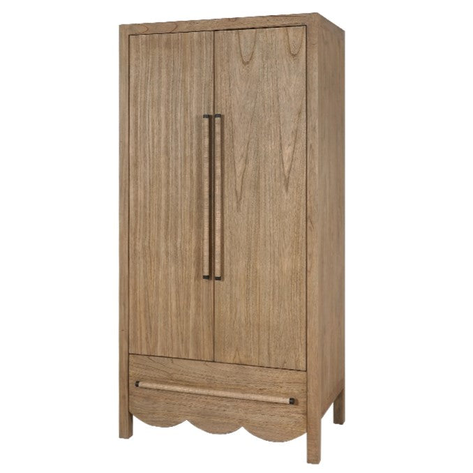 Effie Scalloped Wardrobe