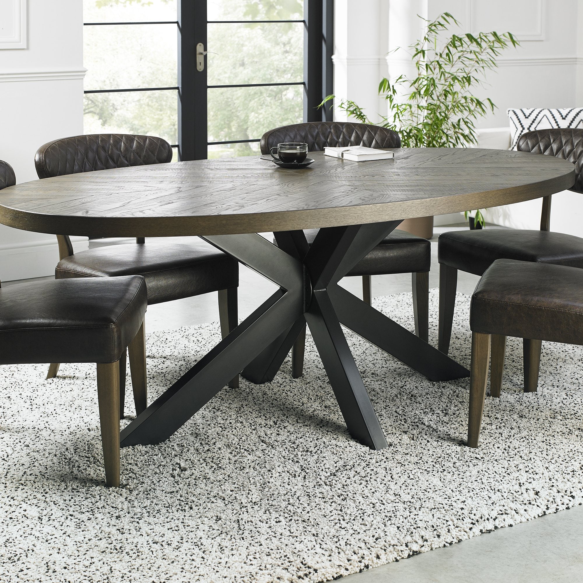 Ellipse 6 Seater Dining Table