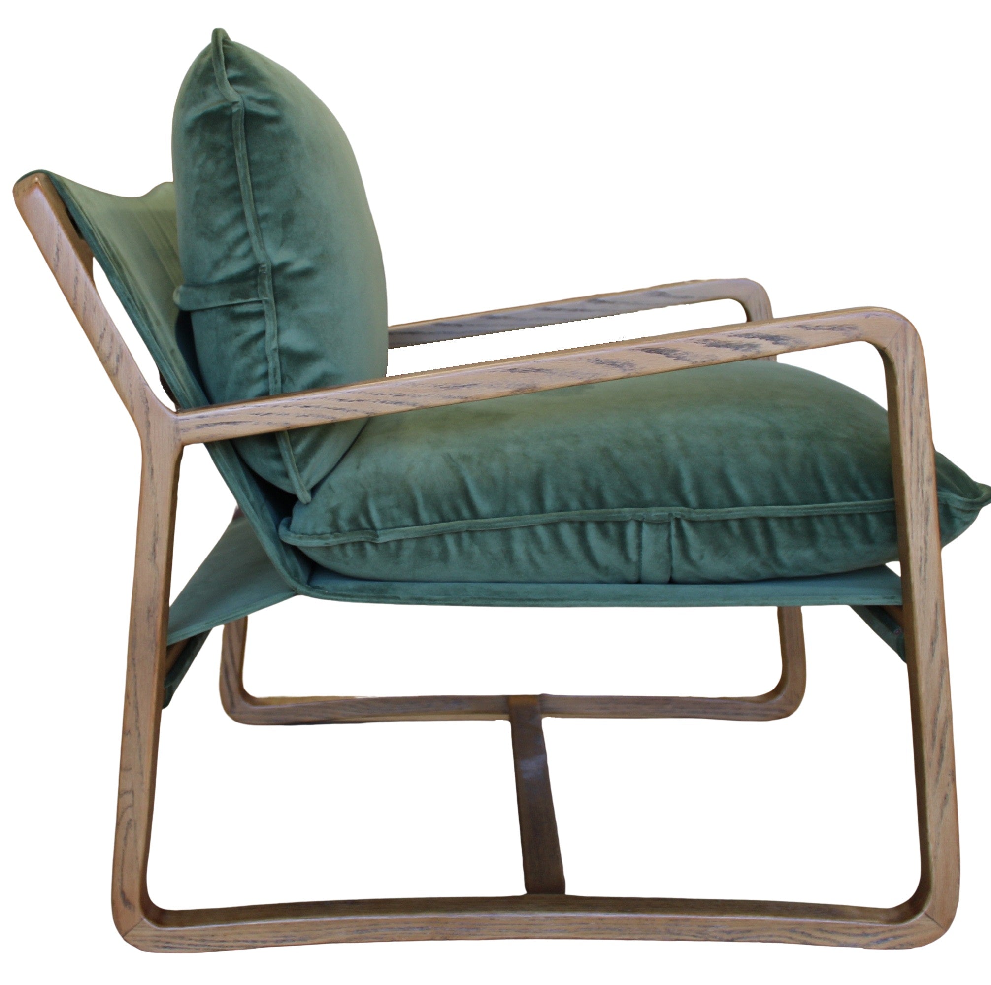 Eva Lounge Chair Green