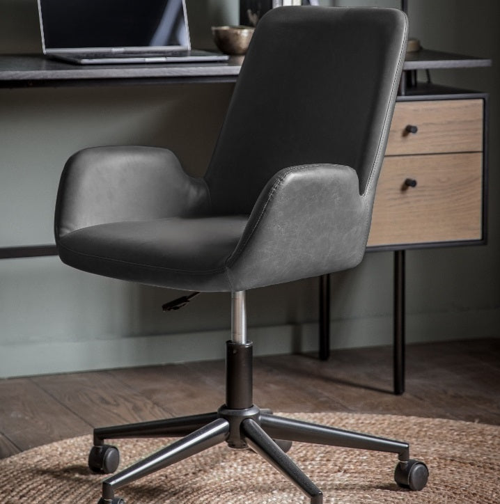 Faraday Swivel Chair Charcoal