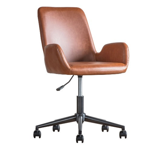 Faraday Swivel Chair Tan