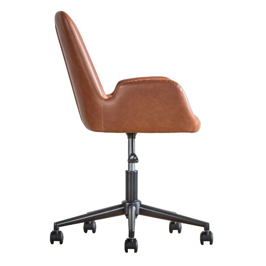 Faraday Swivel Chair Tan