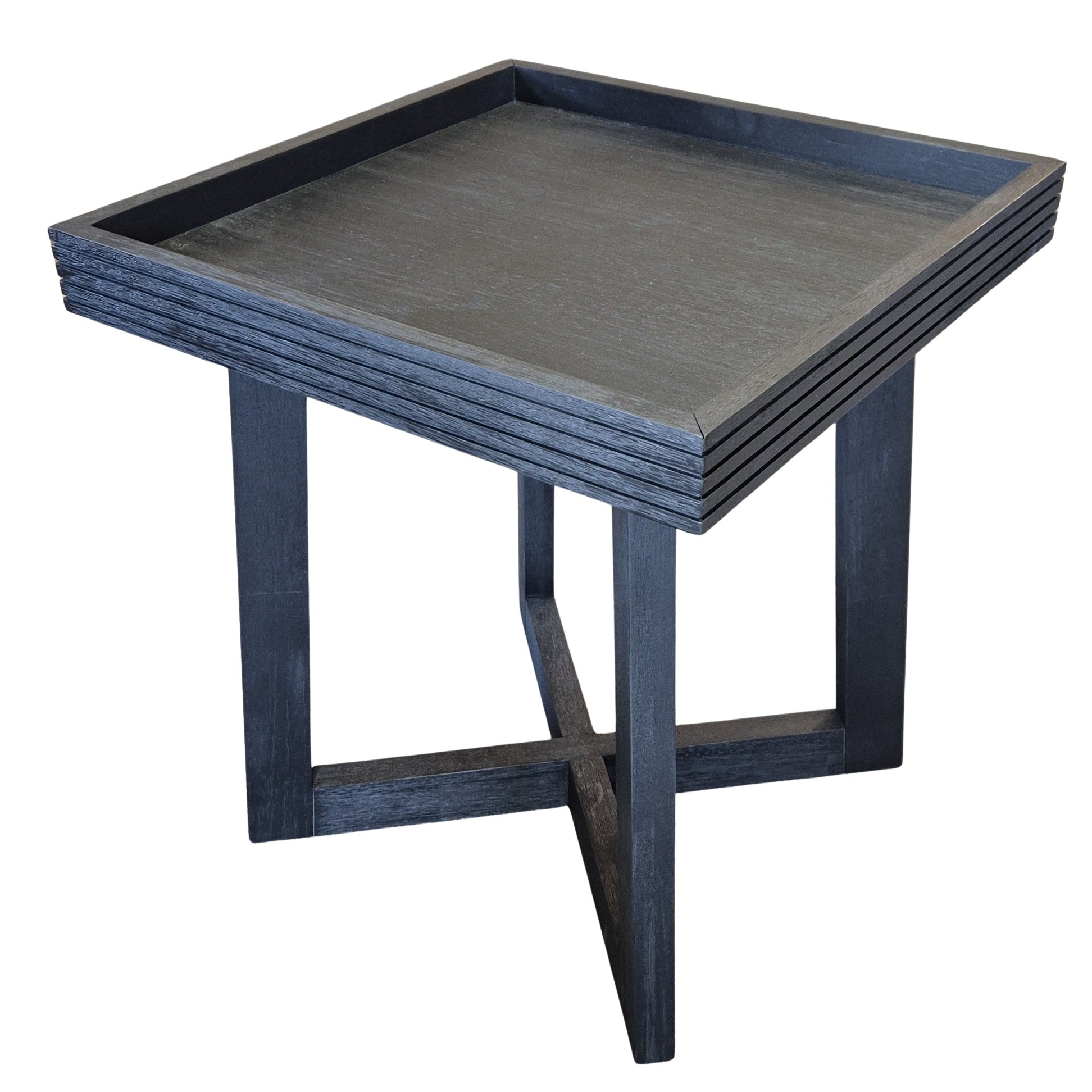 Hamburg Black Lamp Table