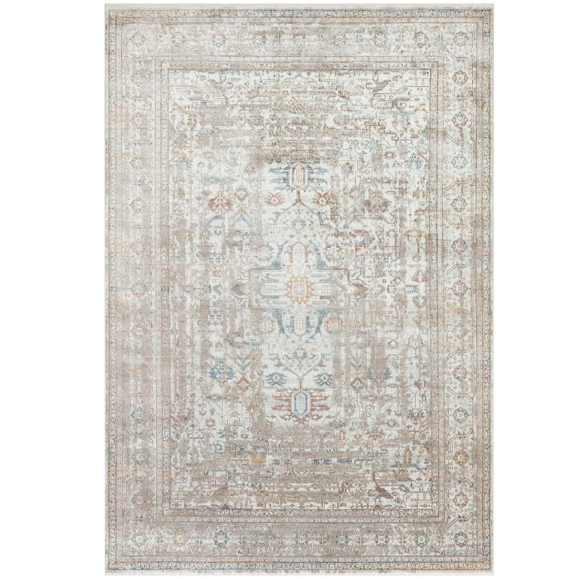 Heriz Beige Multi Classic Large Rug