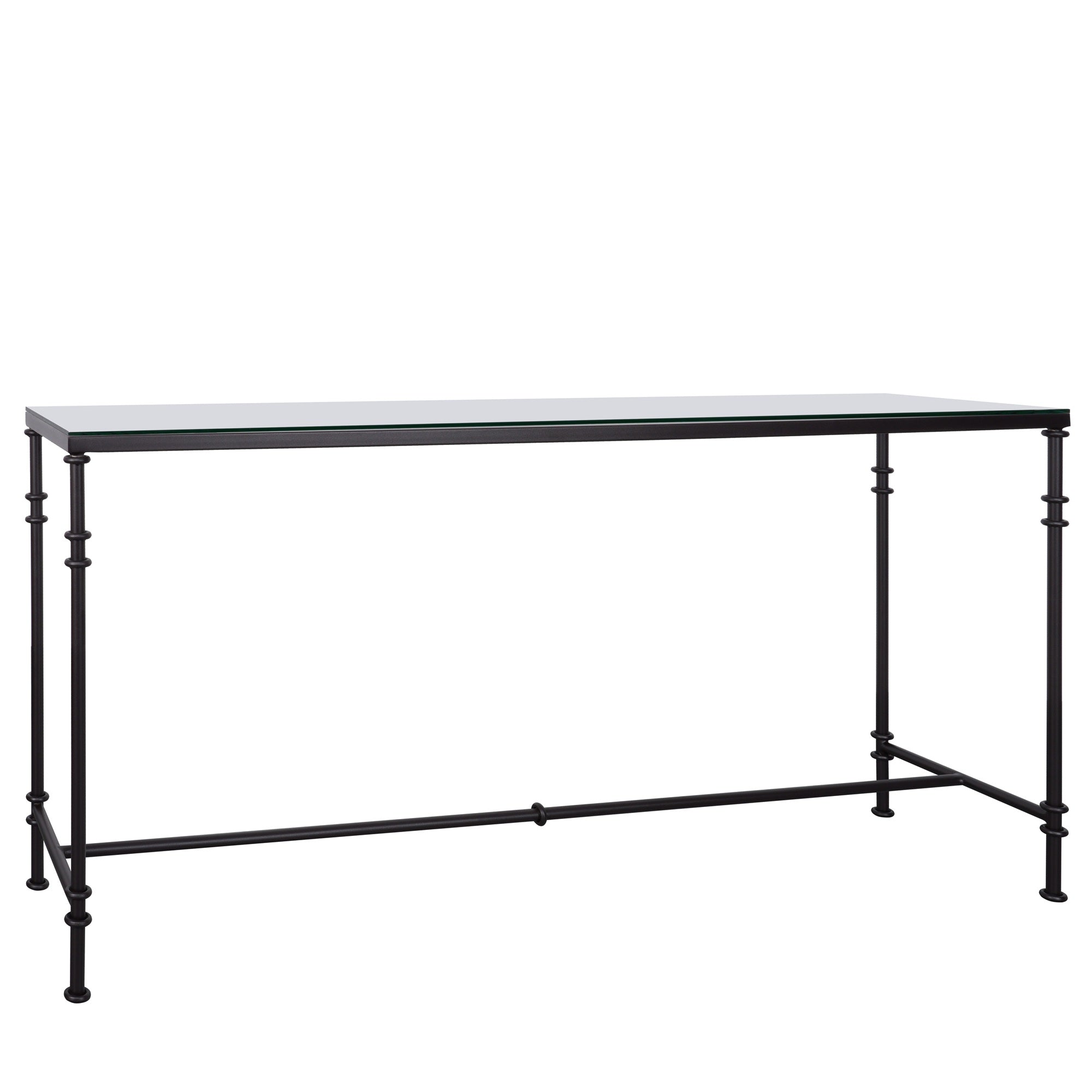 Isadore Glass Console Table