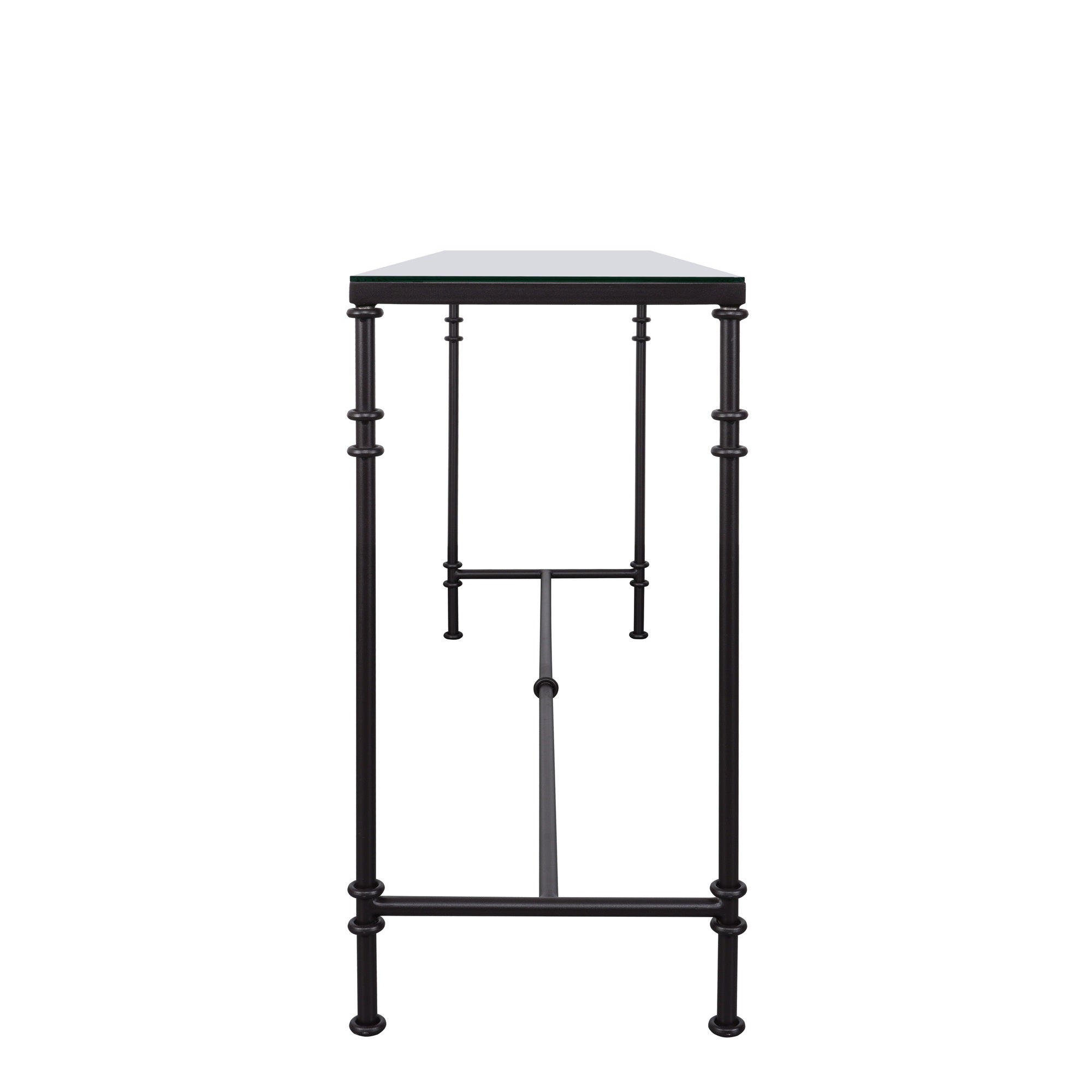 Isadore Glass Console Table