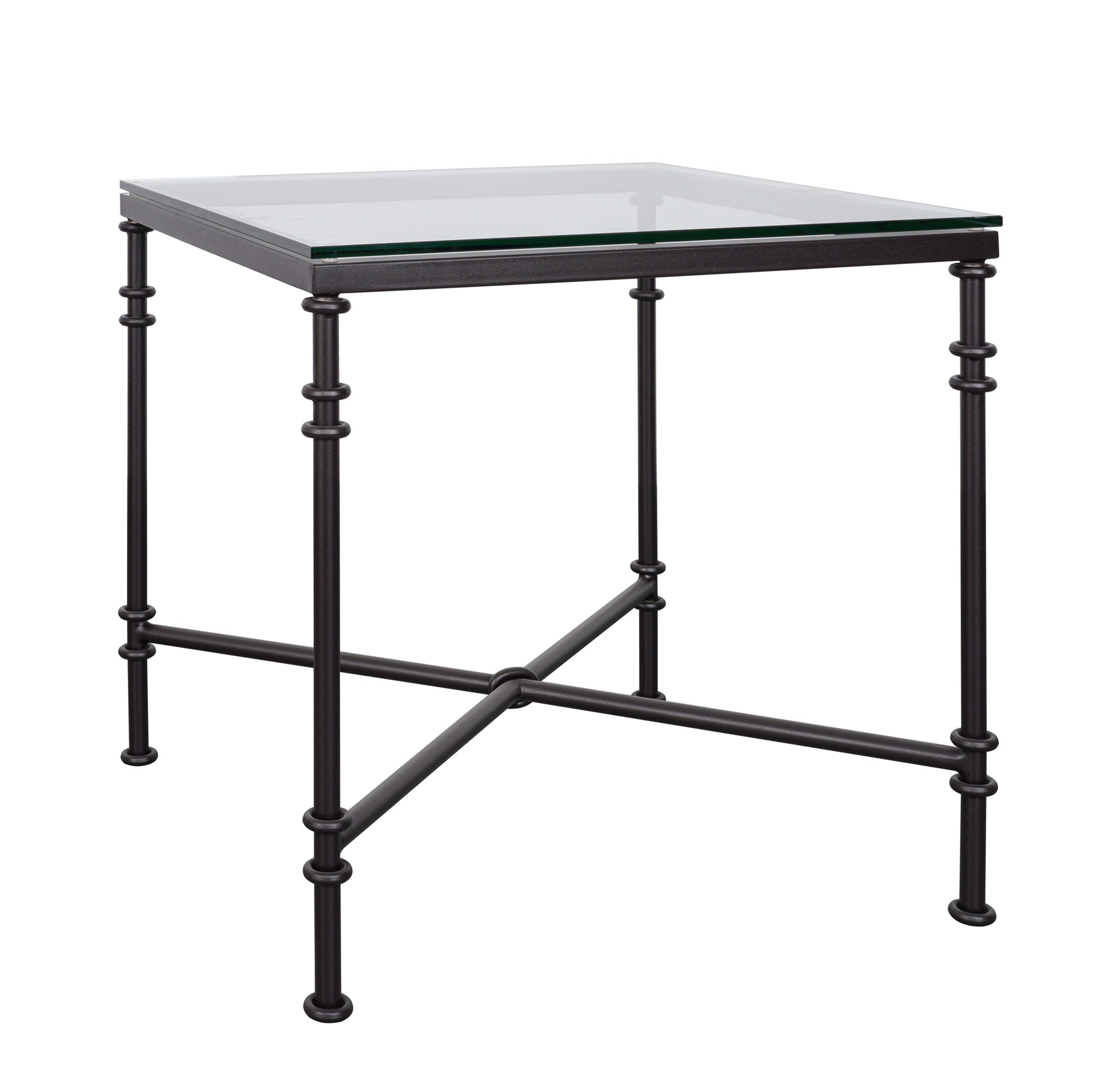 Isadore Glass End Table