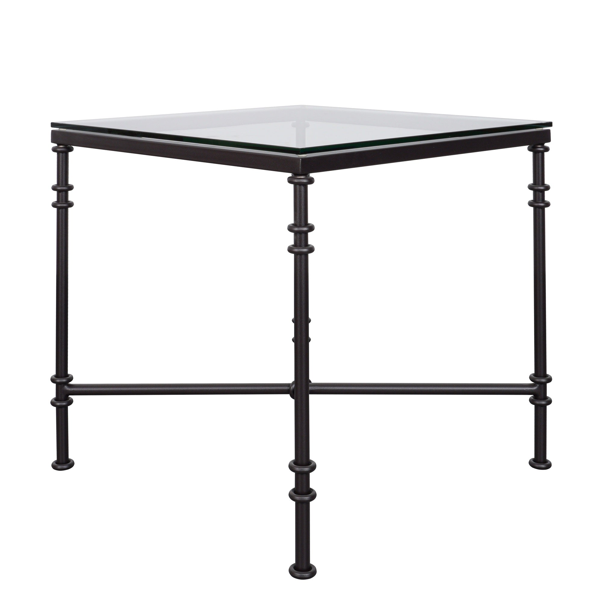 Isadore Glass End Table