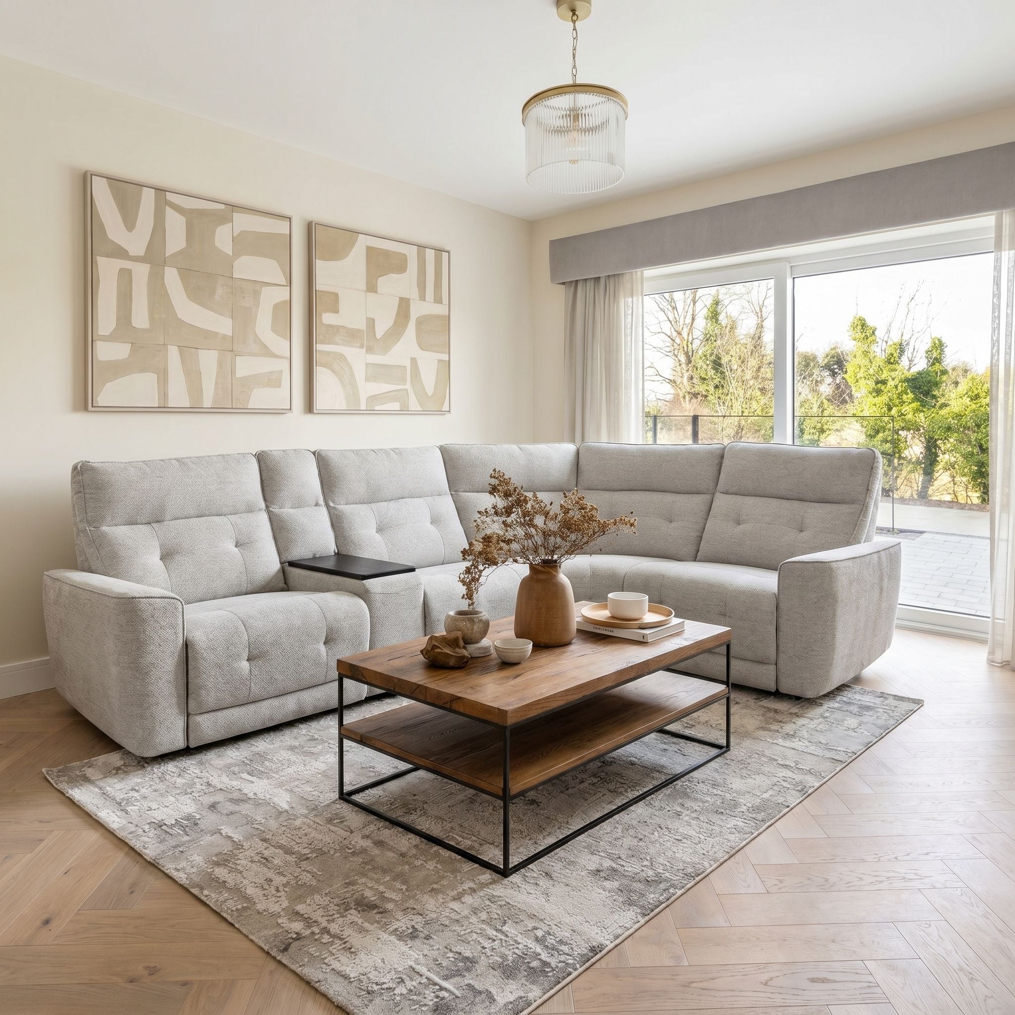 Jessie Corner Sofa - with Soundbar