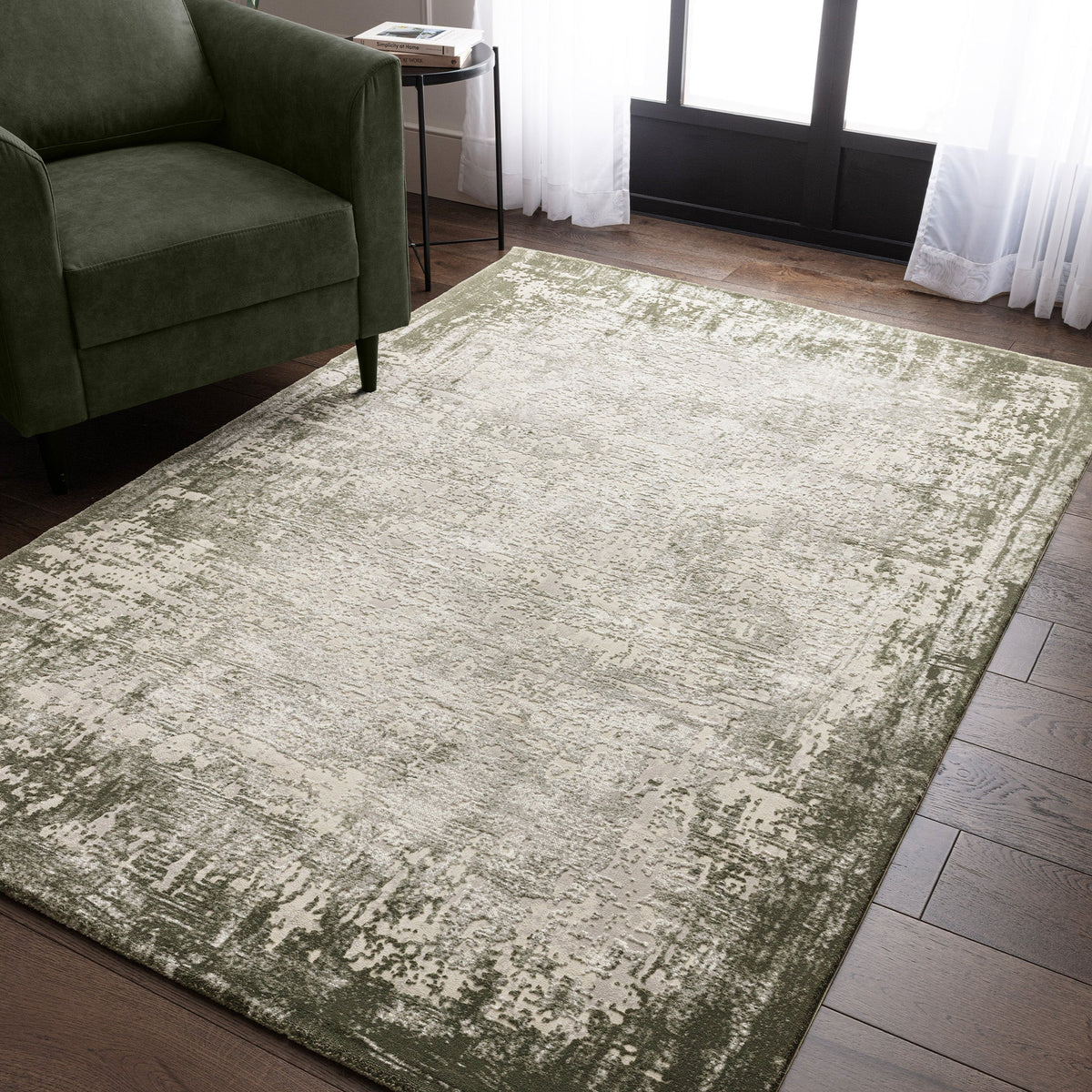 Kuza Green Rug