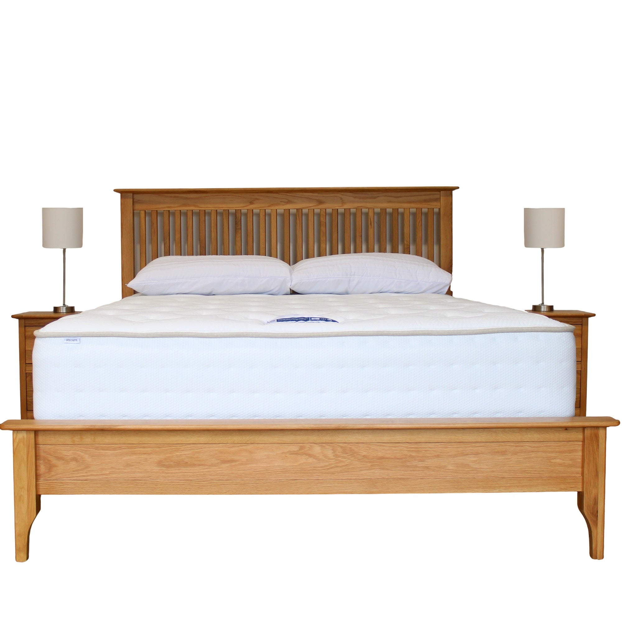 Lagan Bed Oak - Various Sizes & Colours