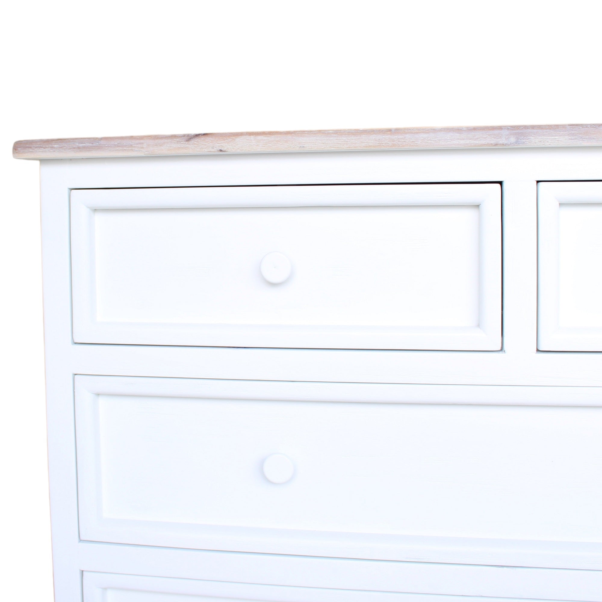 Maldon White 5 Drawer Chest