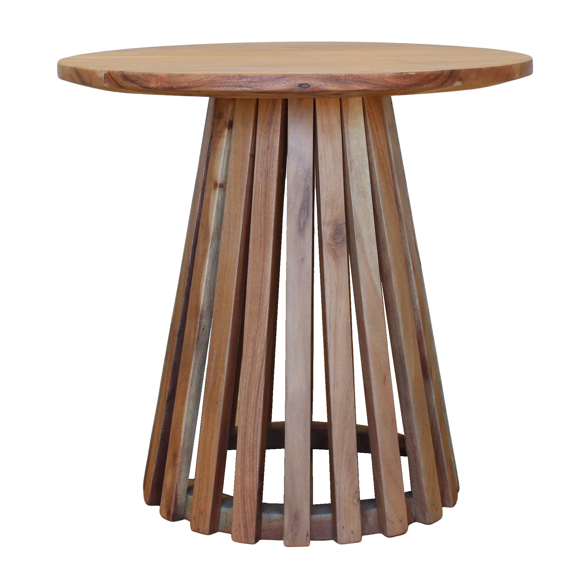 Marcia Slatted Mango End Table