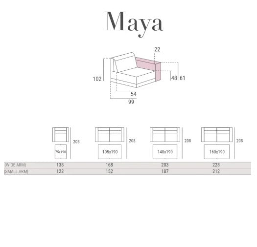 Maya Sofa Bed