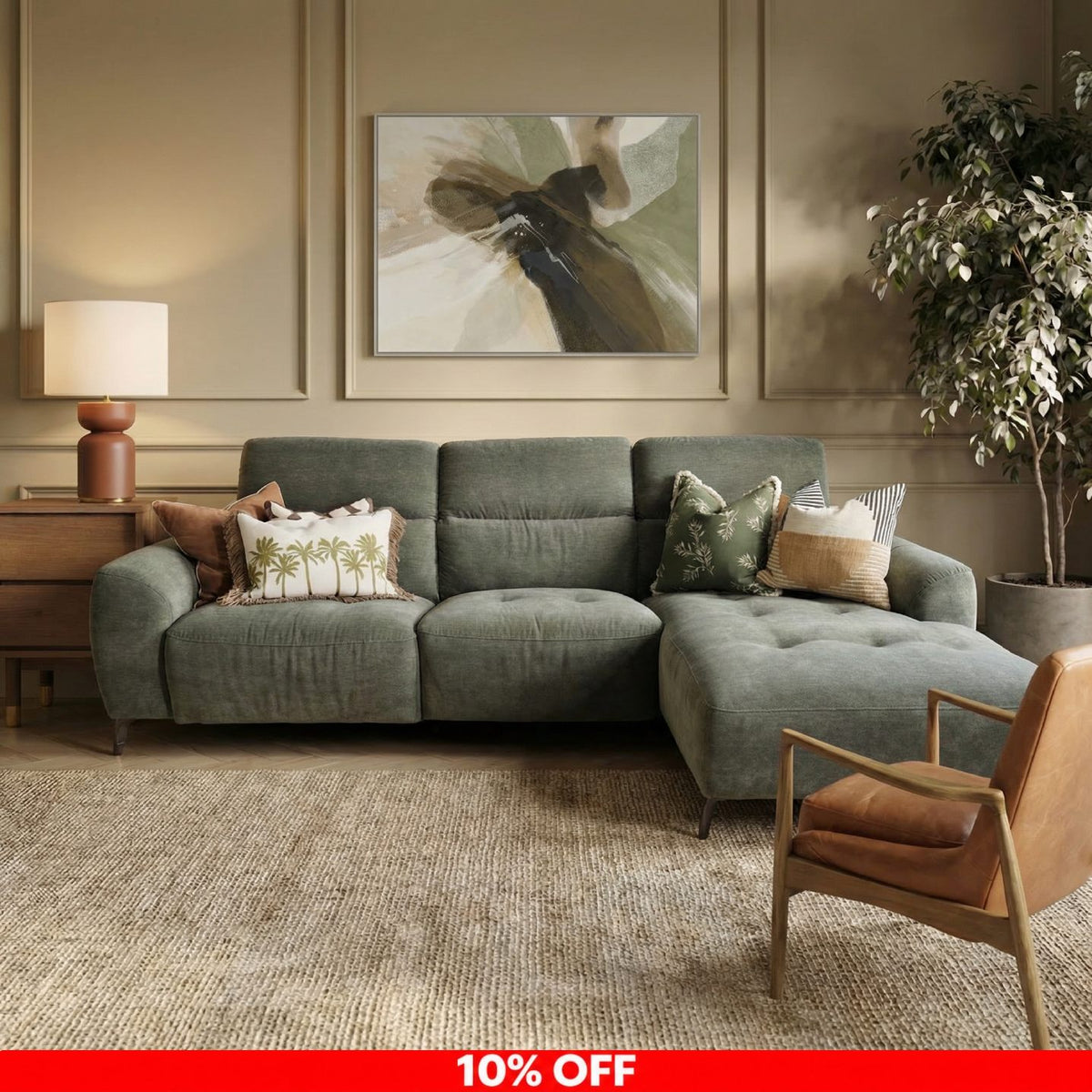 Melbourne Chaise Sofa - 2 Sizes