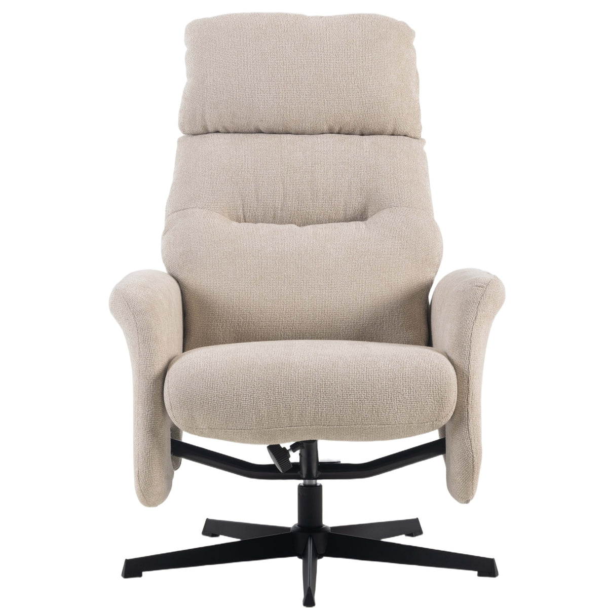 Nolan Swivel Reclining Chair & Footstool