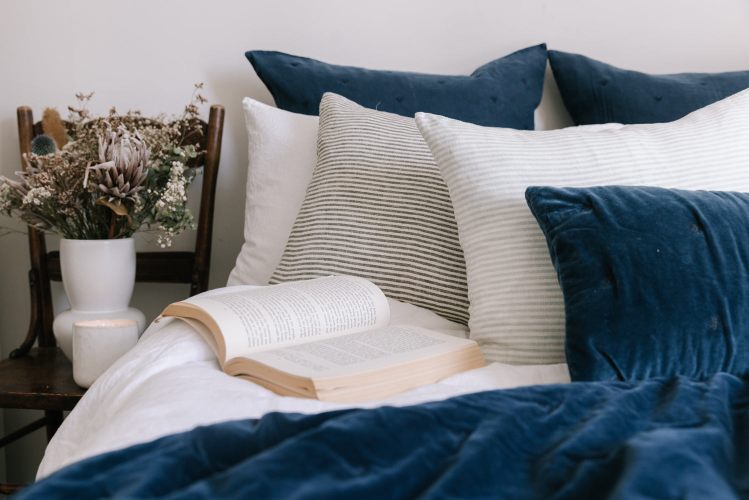 Linen Stripe Cushion