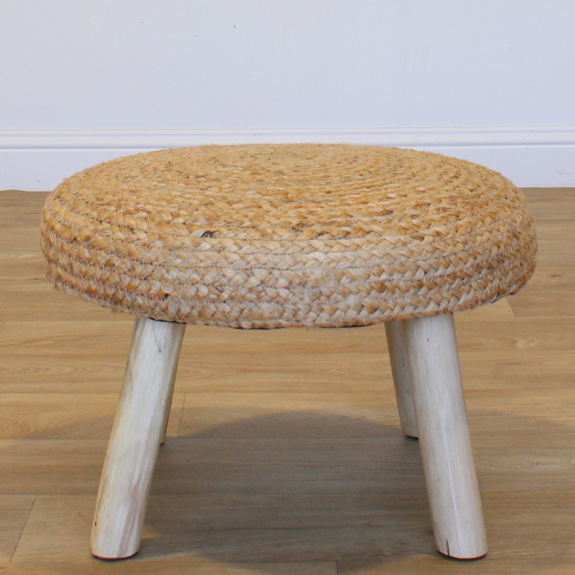 Prue Jute Pouf Stool