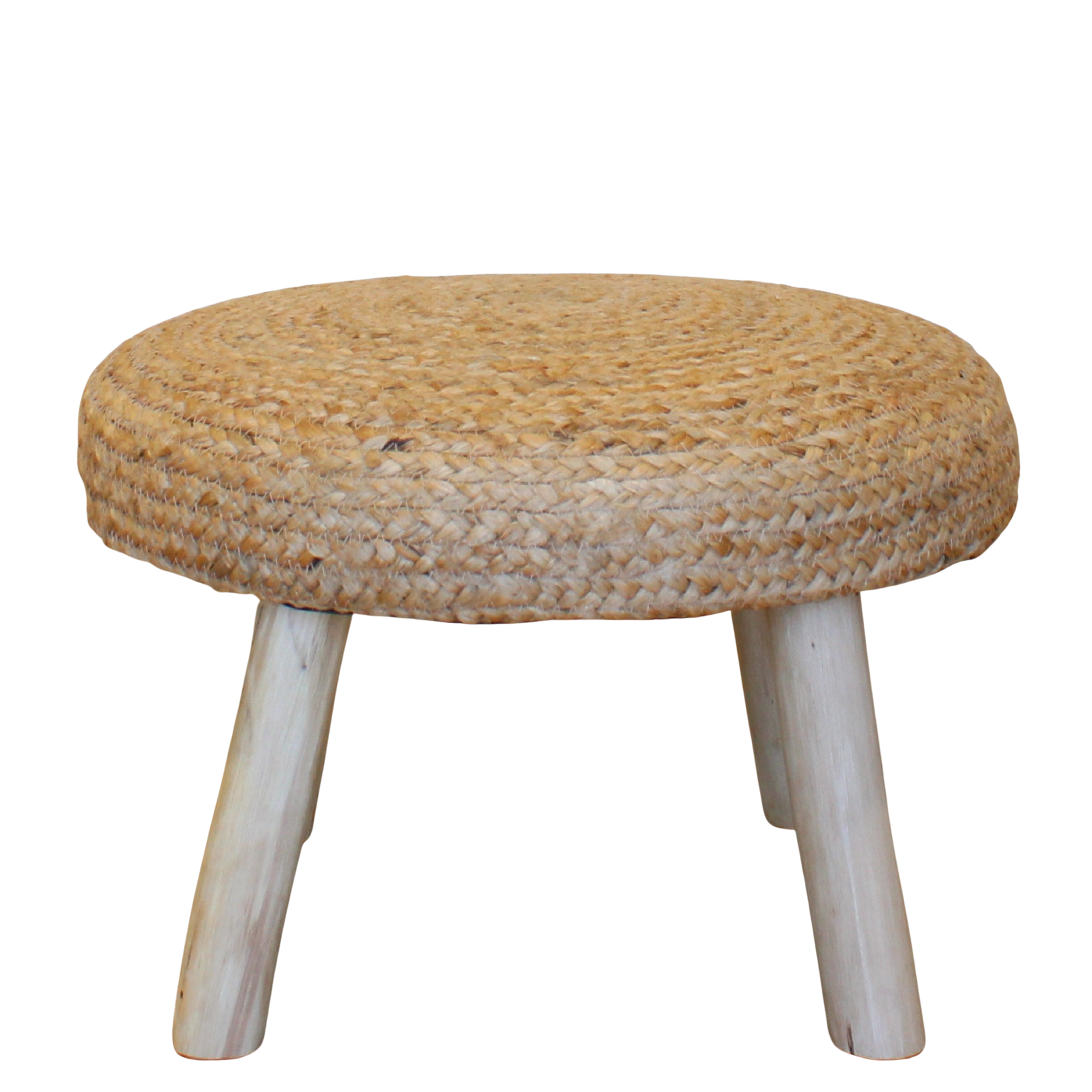 Prue Jute Pouf Stool