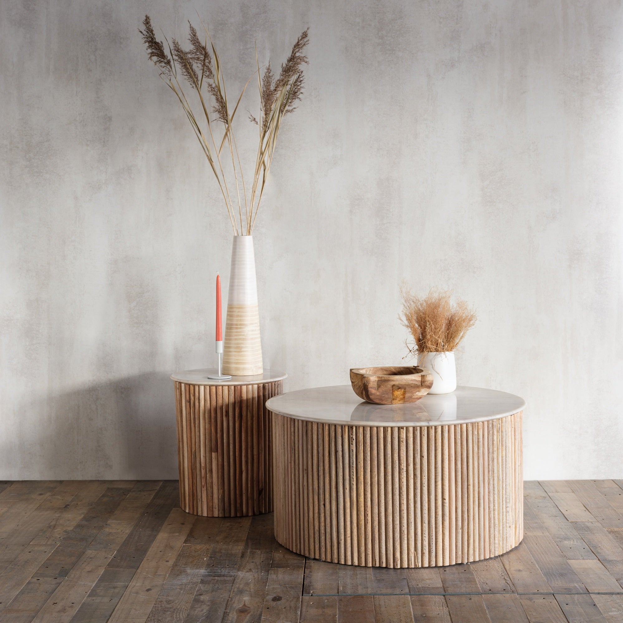 Reed Lamp Table