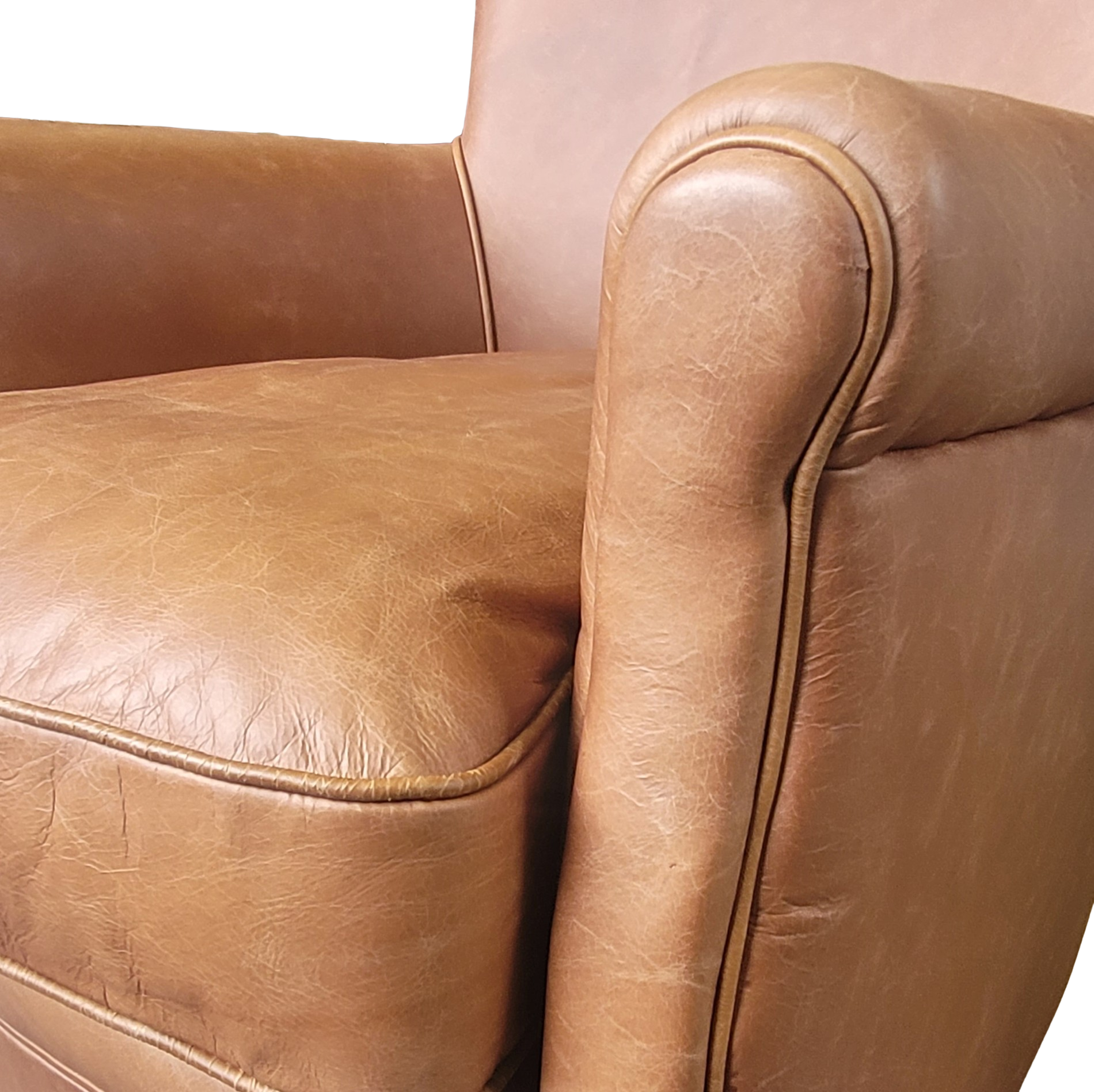 Rory Leather Club Chair - 2 Shades