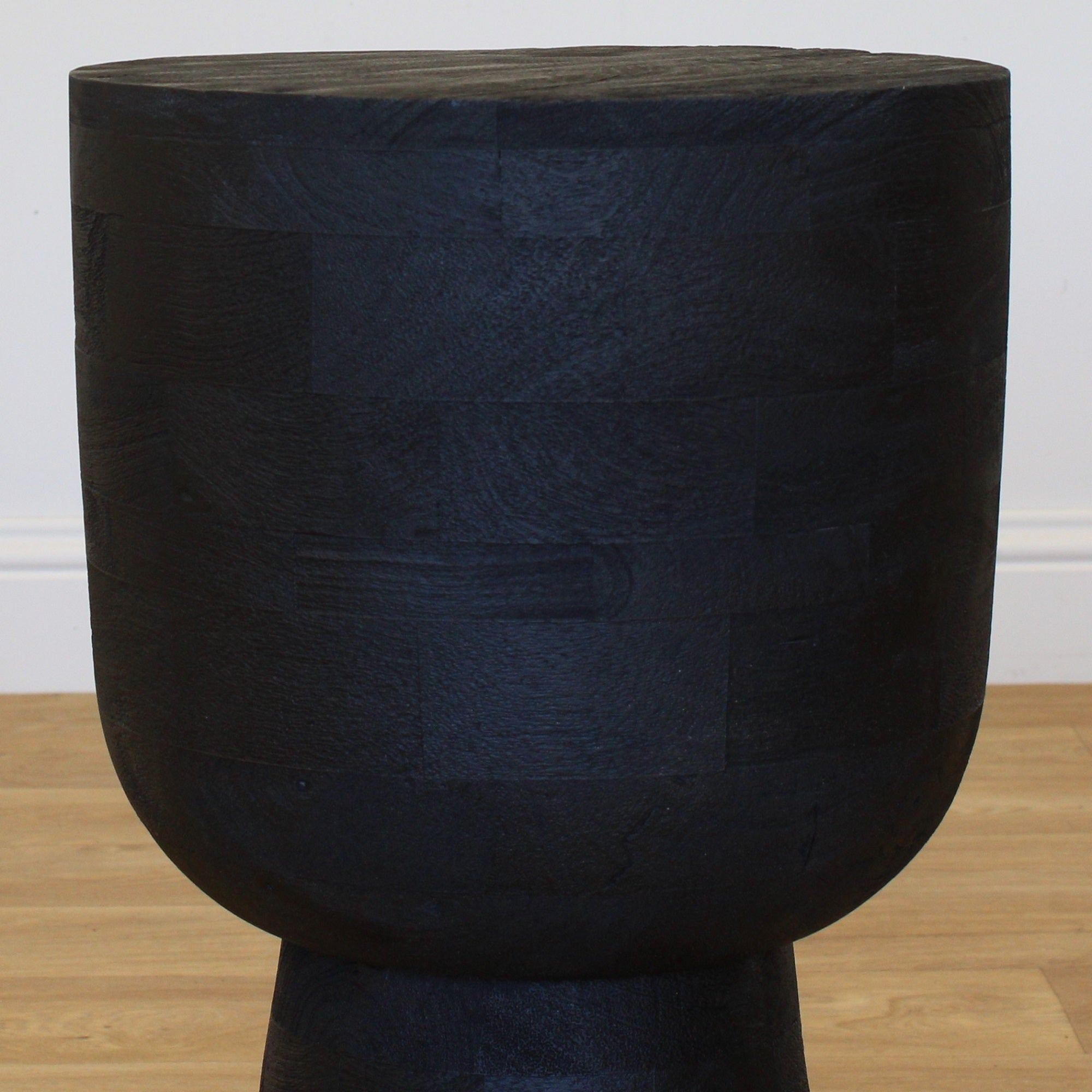 Roy Black Wooden End Table