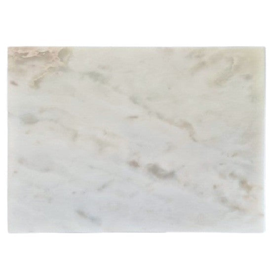 Aria White Marble & Gold Supper Table