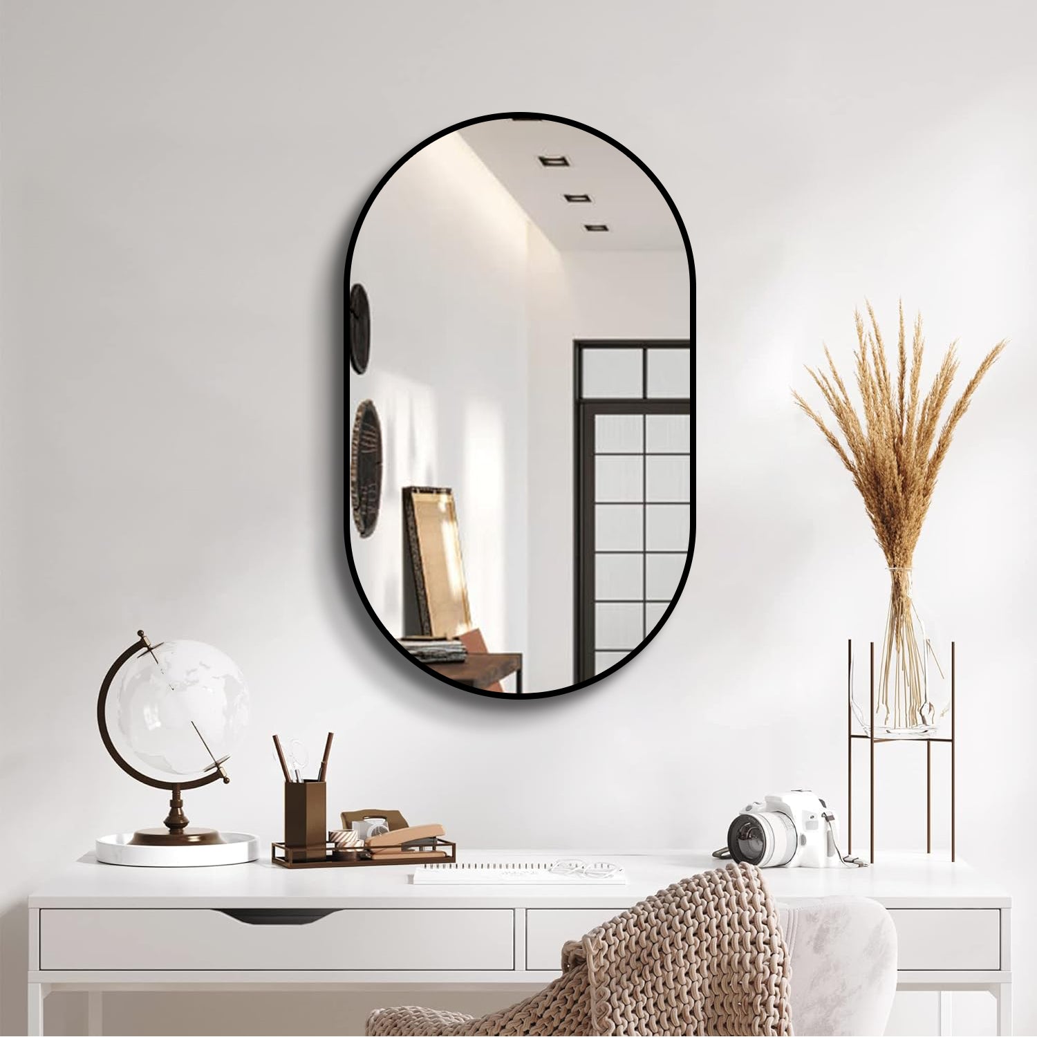 Yardley Oval Mirror