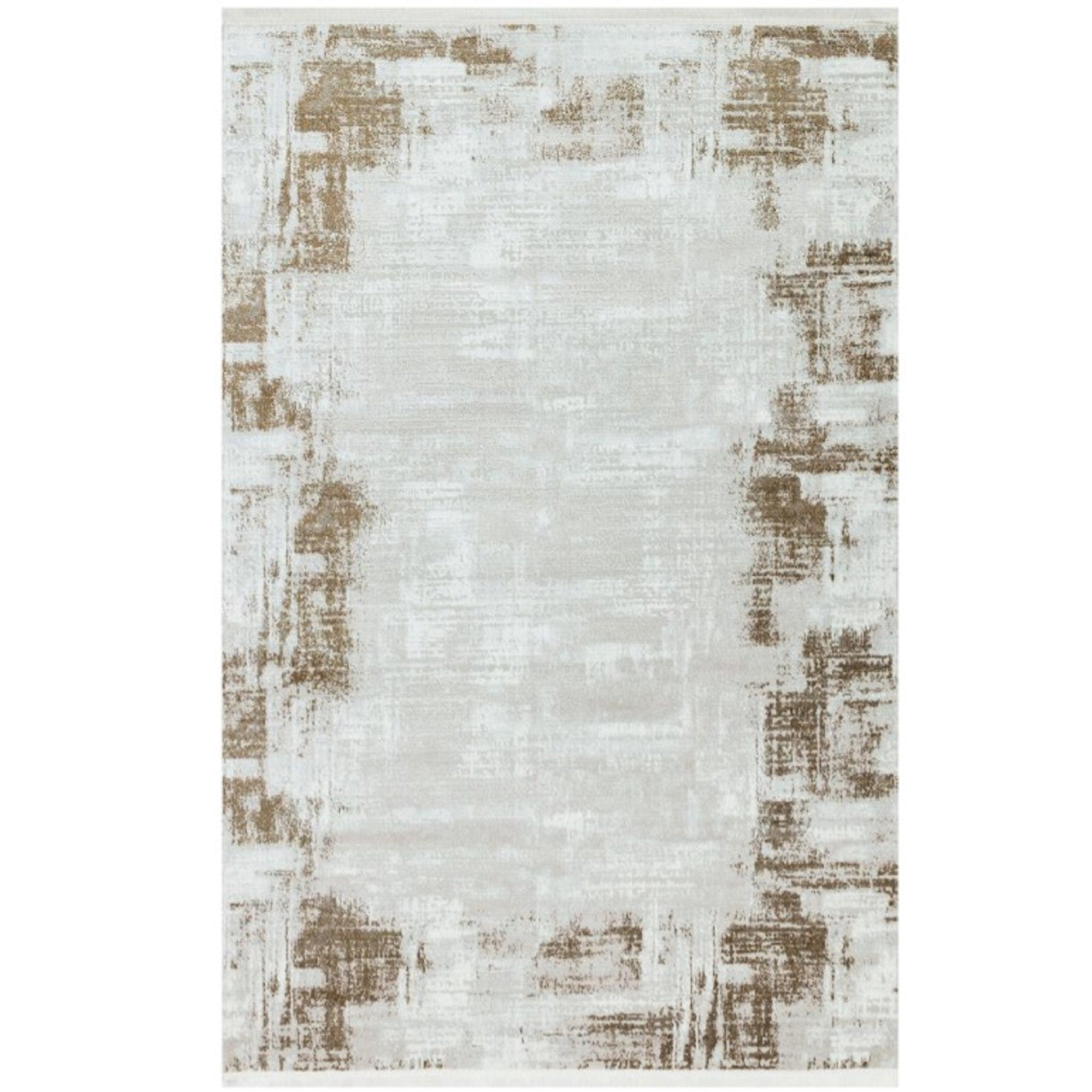 Vivaldi Gold Cream Abstract Rug