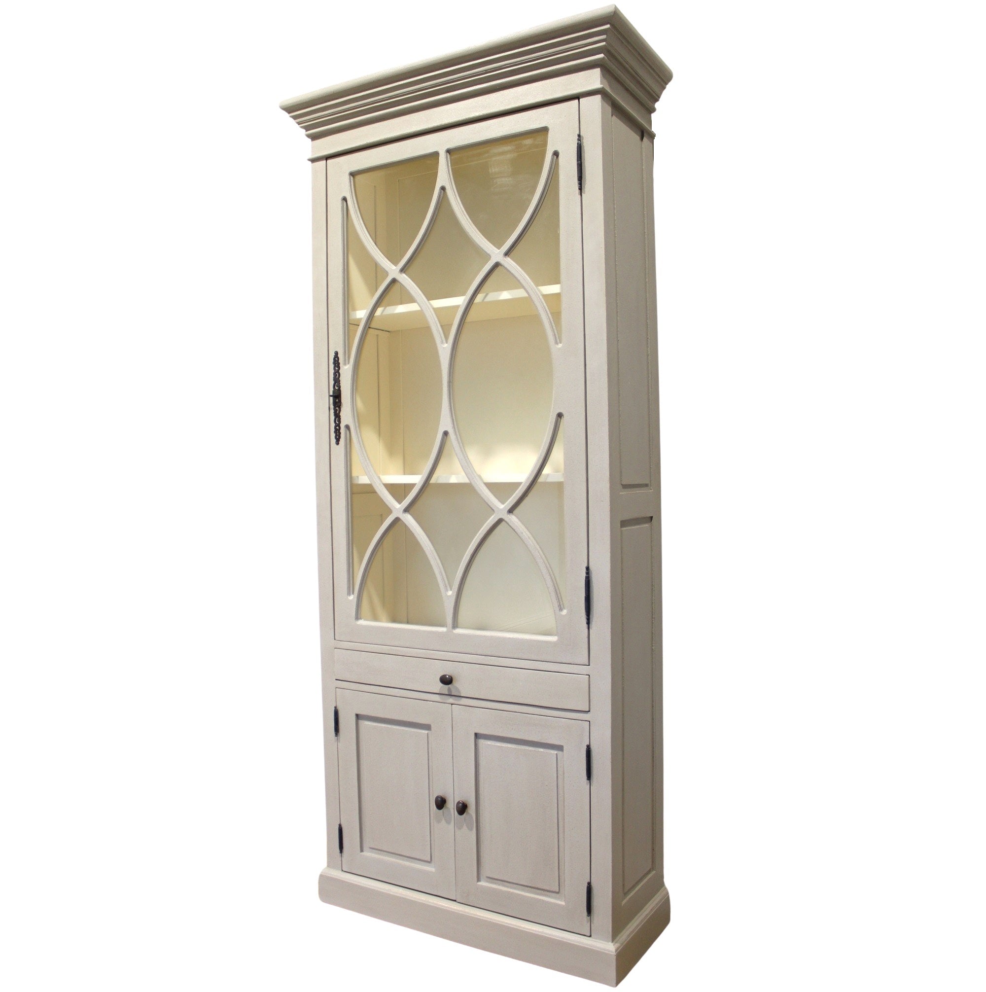 Windsor Grey Display Cabinet