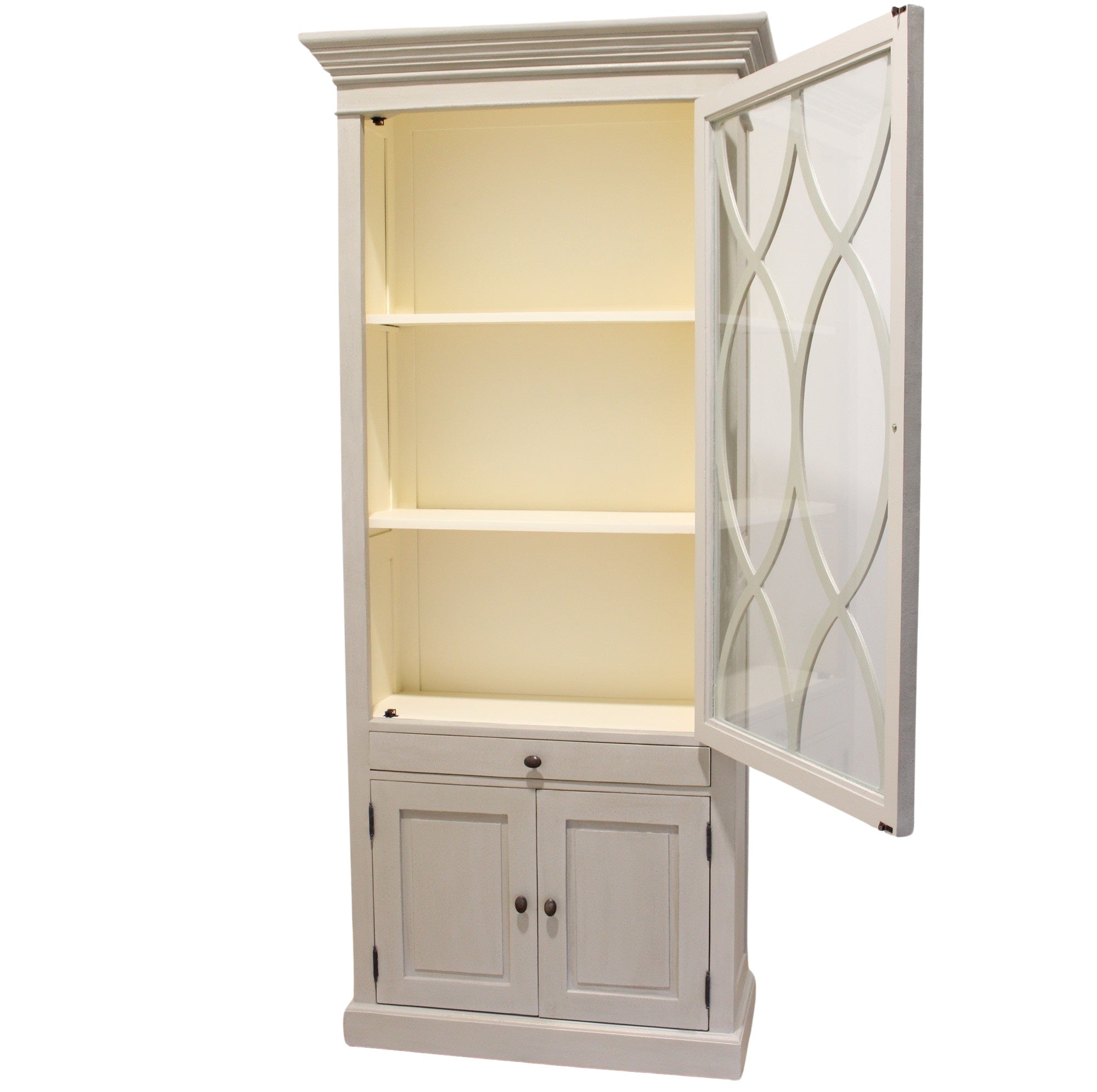 Windsor Grey Display Cabinet