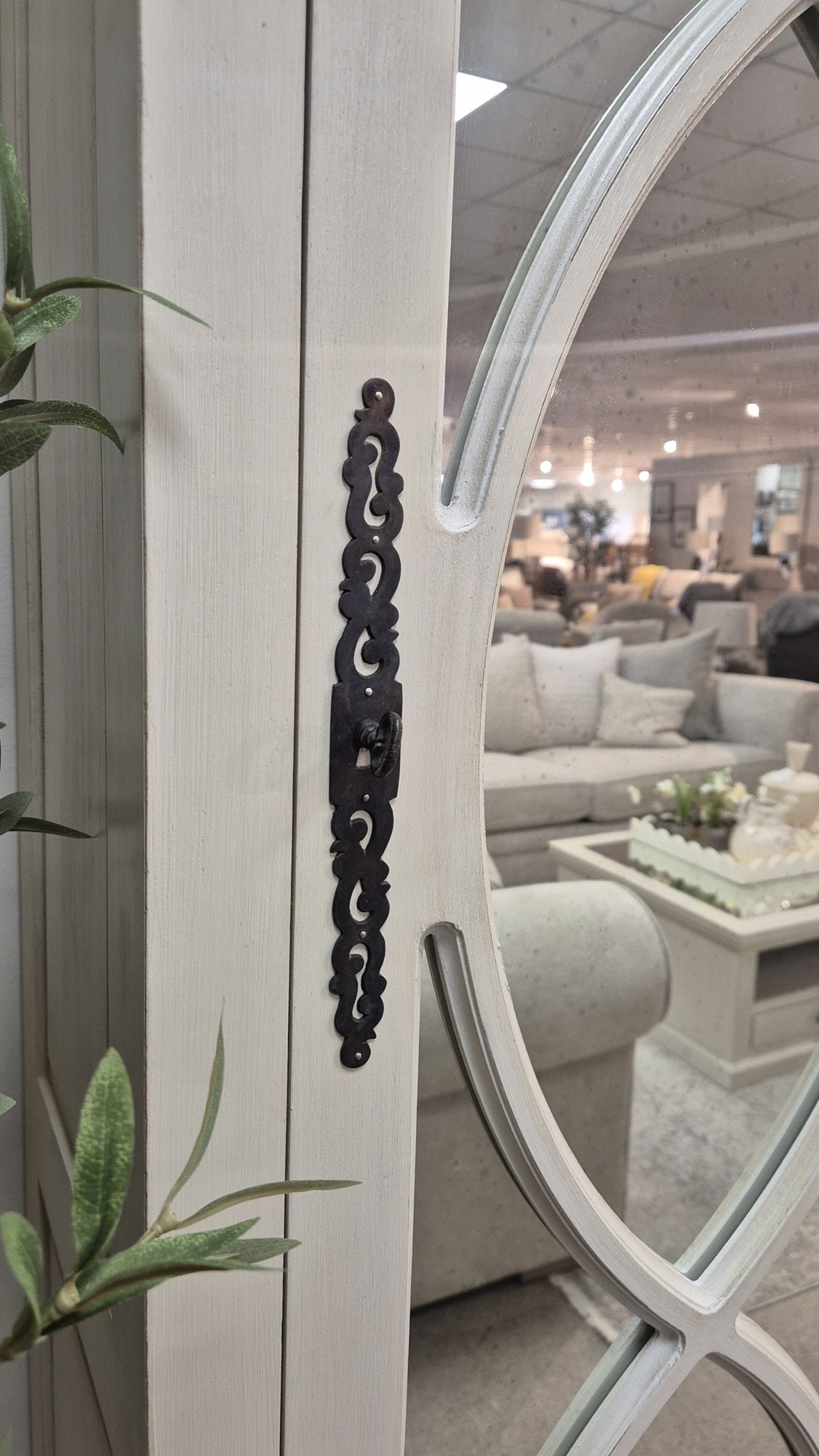 Windsor Ivory Display Cabinet