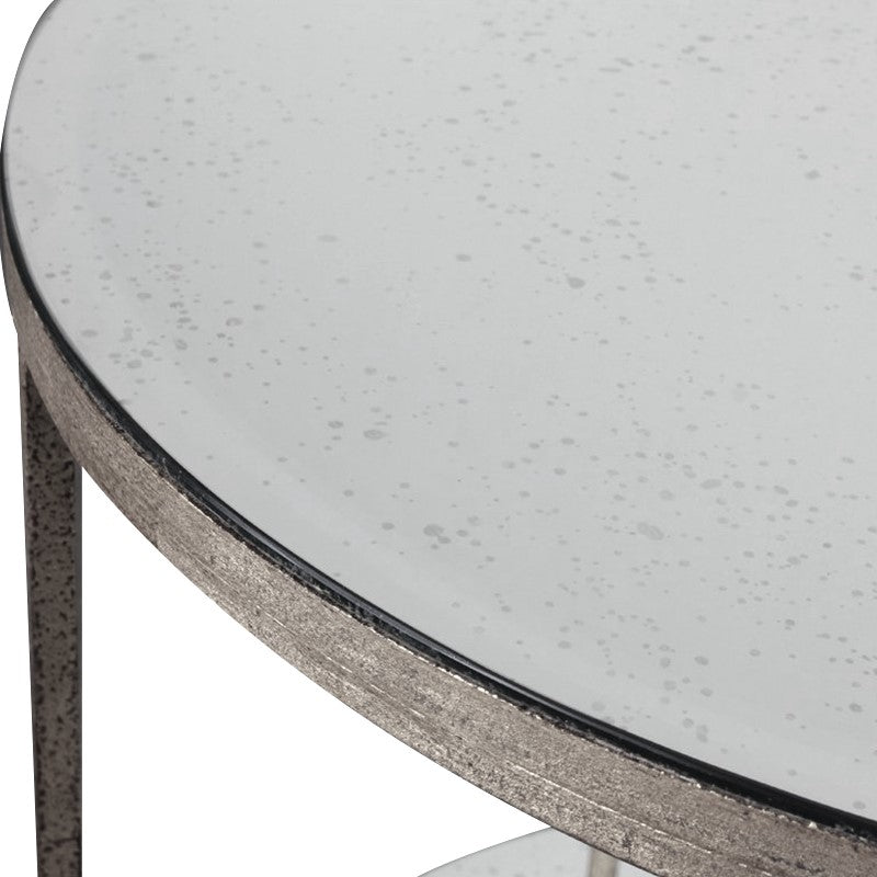 Bronson Side Table Silver